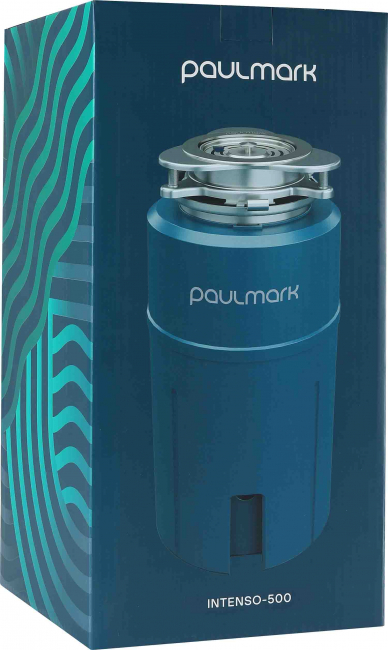 Измельчитель пищевых отходов Paulmark Intenso I-500 для кухонной мойки, постоянный магнит