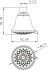Верхний душ Lemark LM8043C