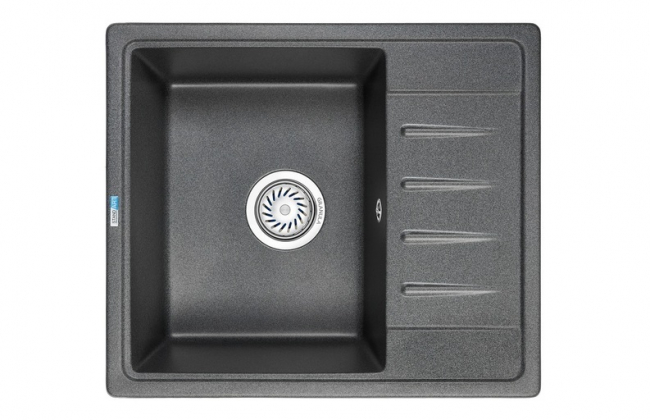 Кухонная мойка Granula 5803, ГРАФИТ,  СтандАРТ, кварц