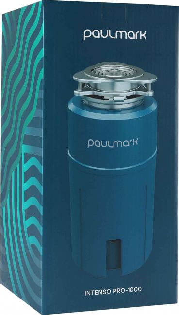 Измельчитель пищевых отходов Paulmark Intenso I-PRO 1000 для кухонной мойки, постоянный магнит
