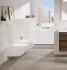Унитаз подвесной Villeroy & Boch Venticello 4611RS01 безободковый, с сиденьем микролифт