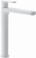 Смеситель для раковины высокий WONZON & WOGHAND (WW-H1034-MW), белый матовый