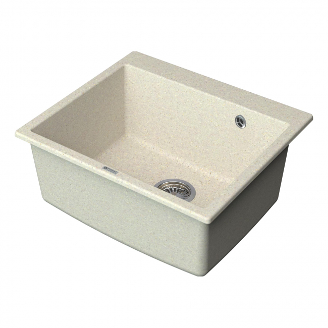 Мойка кухонная Point Бинга 60 PN3003BG, светло-бежевый Мойка кухонная Point Бинга 60 PN3003BG, светло-бежевый