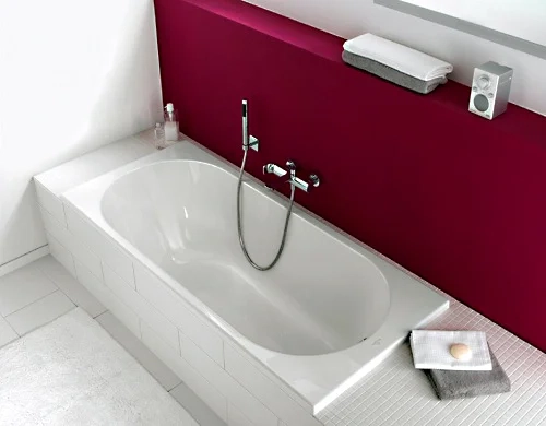Квариловая ванна Villeroy & Boch Oberon UBQ160OBE2V-01 160x75 см, встраиваемая, цвет альпийский белый, на ножках Квариловая ванна Villeroy & Boch Oberon UBQ160OBE2V-01 160x75 см, встраиваемая, цвет альпийский белый, на ножках