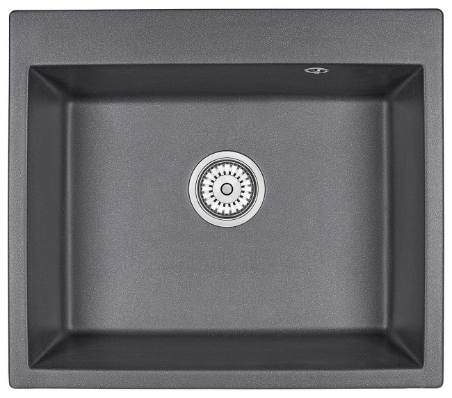 Кухонная мойка Granula 6001, графит (черно-серый), кварц Кухонная мойка Granula 6001, графит (черно-серый), кварц