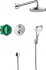 Душевой комплект Hansgrohe Croma Select S 27295000 с термостатом и с внутренней частью Душевой комплект Hansgrohe Croma Select S 27295000 с термостатом и с внутренней частью