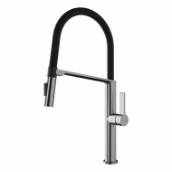 Смеситель для кухни Paulmark Metallum Barrel Ba214029-BS, брашированная нержавеющая сталь Смеситель для кухни Paulmark Metallum Barrel Ba214029-BS, брашированная нержавеющая сталь
