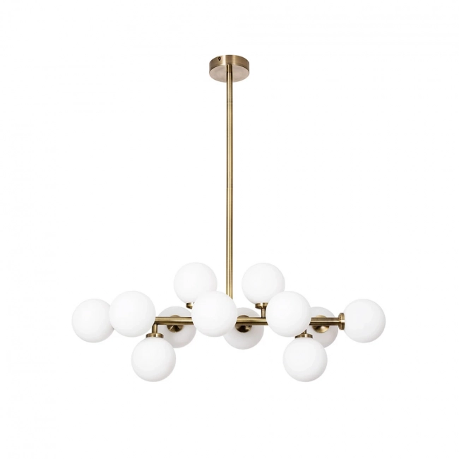 Подвесная люстра на штанге Arte Lamp Болла-пикколо A3988SP-12AB Подвесная люстра на штанге Arte Lamp Болла-пикколо A3988SP-12AB