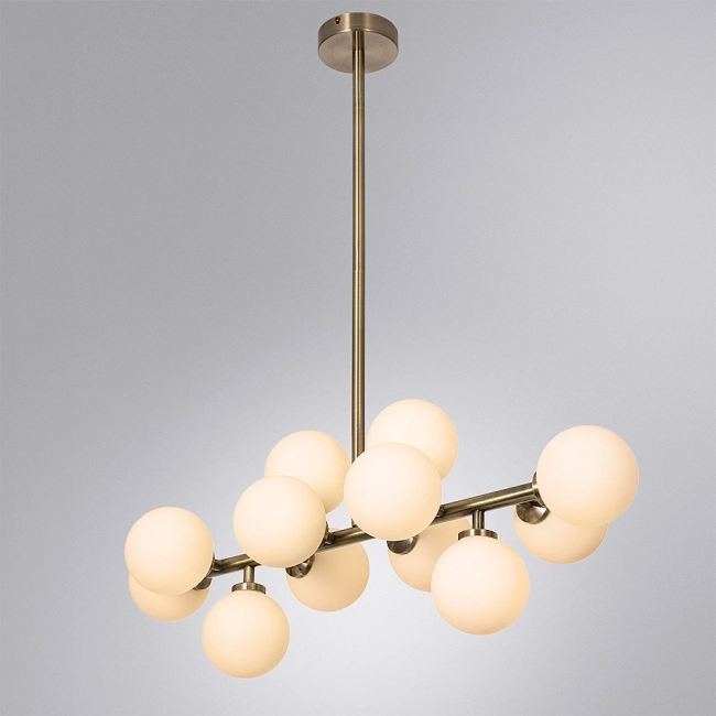 Подвесная люстра на штанге Arte Lamp Болла-пикколо A3988SP-12AB Подвесная люстра на штанге Arte Lamp Болла-пикколо A3988SP-12AB