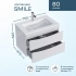 Комплект (тумба+раковина) SanStar Smile 80 (158.1-1.5.1.ККВА) с раковиной Квадро подвесная, белая 