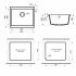 Мойка кухонная Point Сидли 55 PN3007W, белый