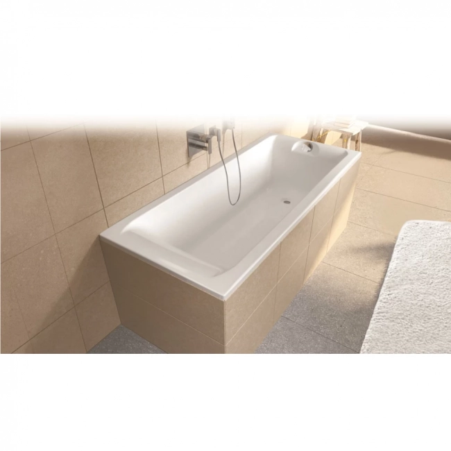  Ванна акриловая Wesnaart Eurolux Qwatry E1015070029 150х70см (190л) 5,5мм, белый          