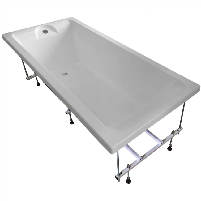  Ванна акриловая Wesnaart Eurolux Qwatry E1015070029 150х70см (190л) 5,5мм, белый          