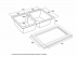 Мойка для кухни Paulmark Tandem 80/2 (81х50см) PM238150-GRM IT-granit, серый металлик