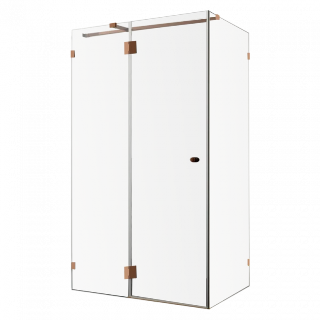 Душевой уголок Wasserkraft Paar 88H10 (1200*1000), стекло прозрачное, фурнитура розовое золото Душевой уголок Wasserkraft Paar 88H10 (1200*1000), стекло прозрачное, фурнитура розовое золото