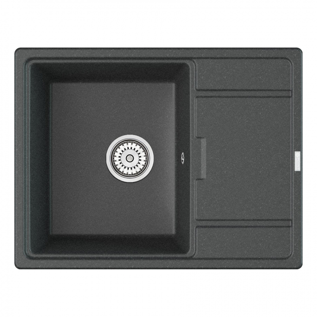 Мойка кухонная Point Стил 65 PN3009GR, графит