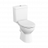 Напольный безободковый унитаз VitrA S10 SmoothFlush (9864B003-7201) c термопластовым сиденьем микролифт