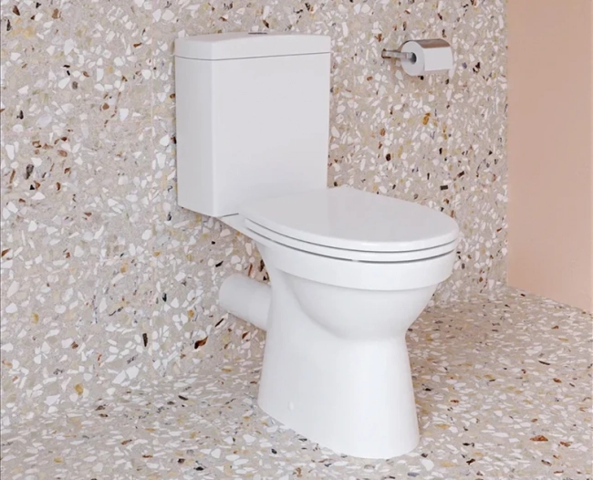 Напольный безободковый унитаз VitrA S10 SmoothFlush (9864B003-7201) c термопластовым сиденьем микролифт